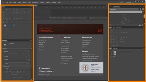 How To Work With Panels In Adobe Animate Webucator