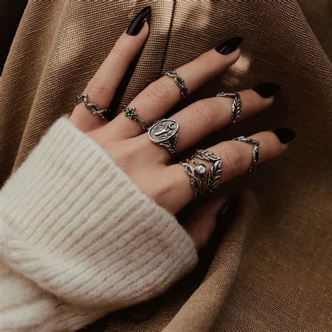 Shop Dixi Boho Ring Nature Inspired Double Wrap Thorn Branch Ring