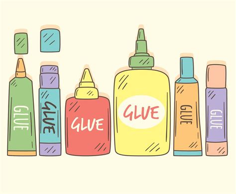 Glue Stick Drawing