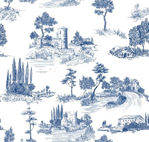 The Riveting And Rich History Of Toile Its To Dye For