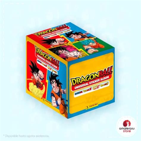 Sobres láminas álbum Dragon Ball Universal Amaterasu Store