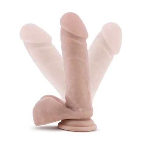 Dr Skin Posable Dildo Plus 8 With Balls Vanilla Lolita Erotic Shop