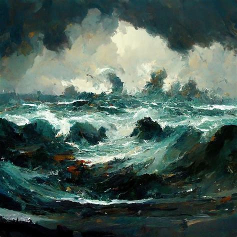 Ocean painting – Artofit