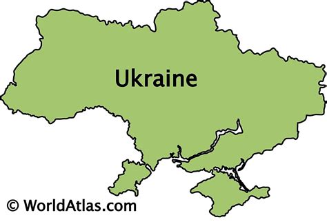 Printable Ukraine Map