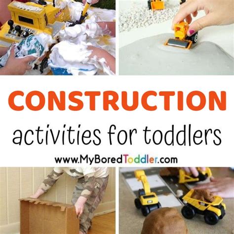 40 construction activities for preschoolers - Online Education