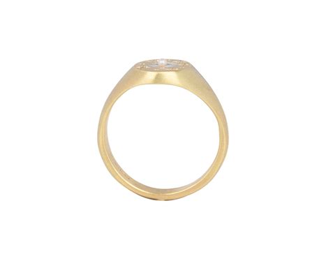 The Clam And Pearl Signet Ring