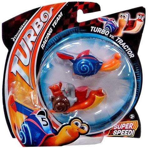 Buy Dreamworks Turbo Racing Team Turbo Vs Tractor 2 Pack Figure Set