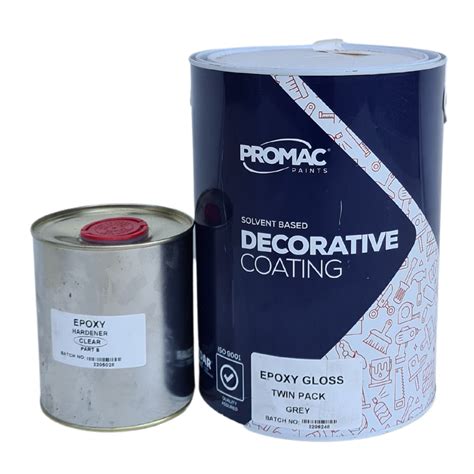 Promac Epoxy Enamel Hardener Grey 5L DIY Superstore