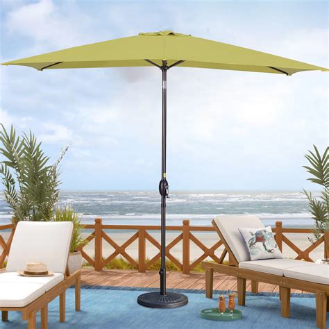 Arlmont Co Barrios Rectangular Market Umbrella Reviews Wayfair