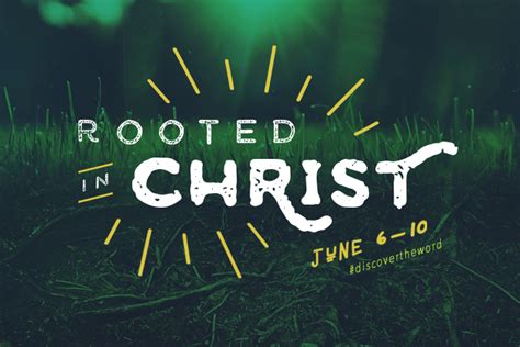 Rooted in Christ - Discover the Word