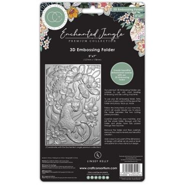 Schoenes Fuer Jeden De Craft Consortium D Embossing Folder Enchanted