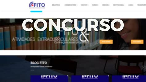 FITO De Osasco SP Abre Concurso Para Auxiliar E Professor