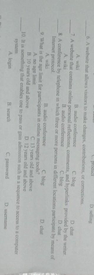 Plsss Pakisagot Ng Maayos At Tama Last Points Ko Na Tohhh Ehhh Brainly Ph