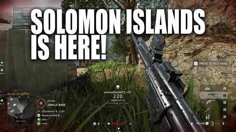 Solomon Islands First Look At New Battlefield V Jungle Level YouTube