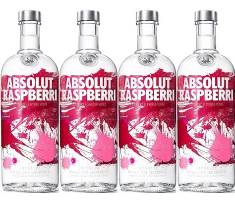 Vodka Absolut Raspberri Ml Kit Frete Gr Tis