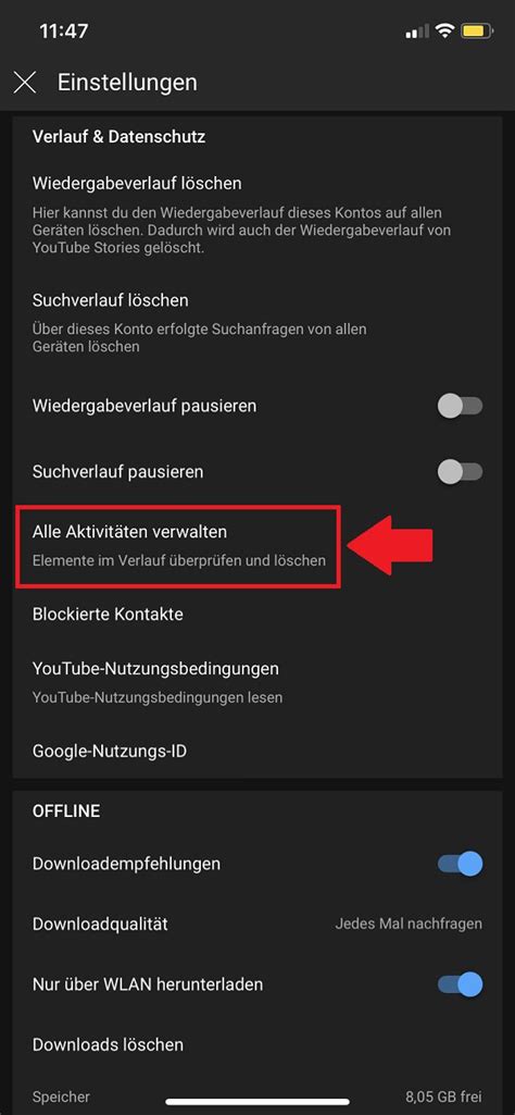 YouTube Verlauf löschen und dauerhaft deaktivieren So geht s