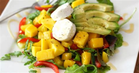 Salade Met Mango Avocado En Geitenkaas Jaimys Kitchen