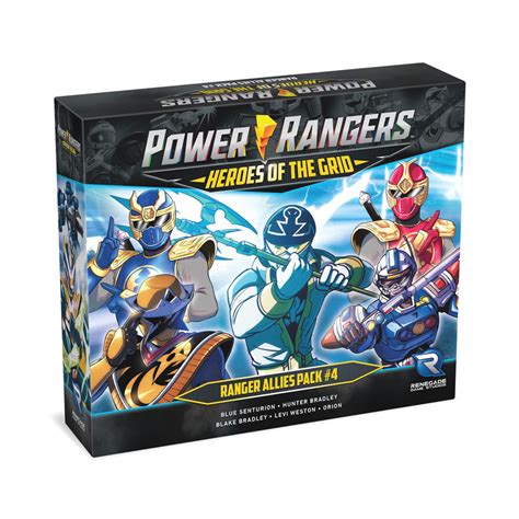 Power Rangers: Heroes of the Grid - Ranger Allies Pack #4 | Board Games ...