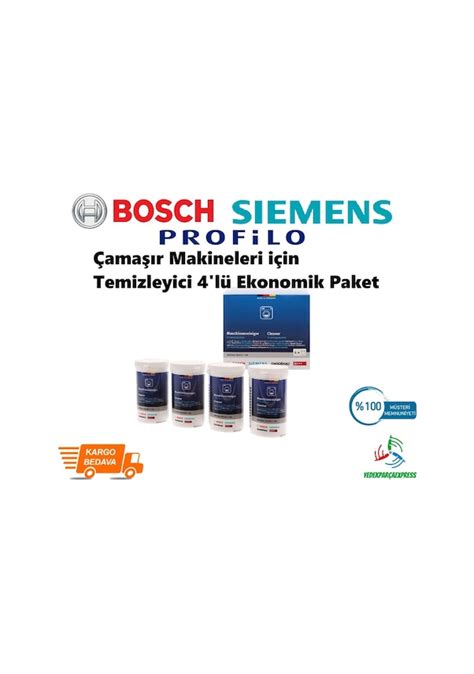 Bosch Siemens Uyumlu Profilo Çamaşır Makinesi Temizleyici 421164061