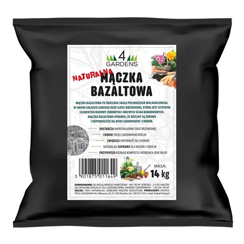 Mączka Bazaltowa 14 kg 4Gardens Sklep Dla Ogrodu