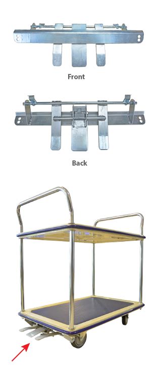 Fixed Handle Platform Trolley Hand Truck KOMADA Material Handling