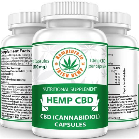 Hempture Hemp Cbd Capsules Mg Capsules