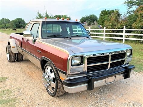 1992 Dodge Ram 350 Dually Le Diesel Turbo 59l 12v Pickup Truck