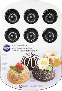 Wilton Non Stick Mini Fluted Tube Pan Cavity Amazon Ca Home