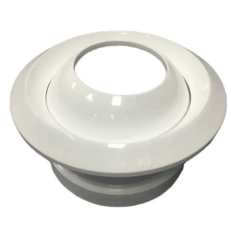 HVAC Ventilation Ceiling Round Air Vent Diffuser Jet Nozzle Aluminum