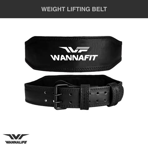 Jual Weight Lifting Belt Wannalife Weightlifting Belts Sabuk Gym