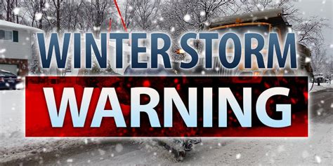 Winter Storm Warning February 3 2022 Update City Of Mentor Ohio