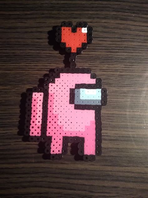 Among Us With Hats Inspired Perler Bead Art Part 3 Etsy