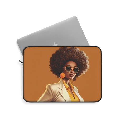 Black Boss Lady Series Brown Laptop Sleeve Multiple Sizes Business ...