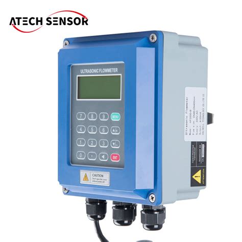 TDS 100m Modular Ultrasonic Water Flowmeter Ultrasonic Flow Meter