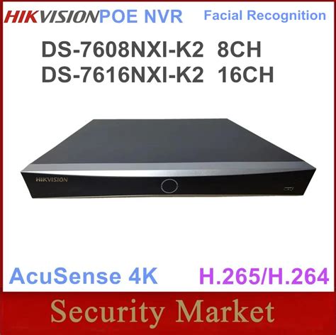 Original Hikvision Ch U K Series Acusense K Nvr Ds Nxi K Ds