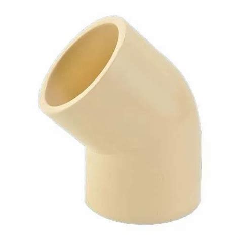 Long Radius Solvent Joint Cpvc Degree Elbows For Plumbing Pipe At