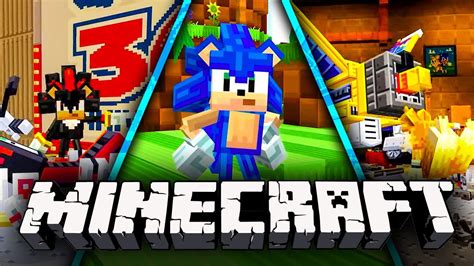 Minecraft: Sonic DLC Trailer Brings Hedgehogs To Mojang Game