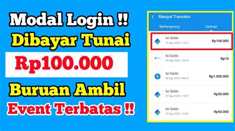 Rilis Lagi Buruan Ambil DANA GRATIS Sekarang Jangan Sampai Kehabisan