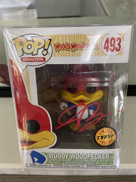 Reserved Funko Pop Woody Woodpecker Chase Looney Tunes Signed Auto