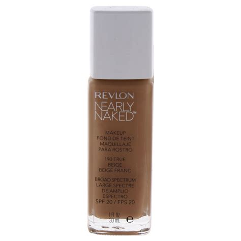 Nearly Naked Makeup Spf True Beige By Revlon For Women