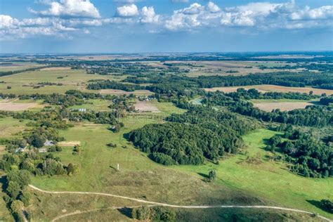 Typical Russian Plain Landscape. Stock Photo - Image of russia ...