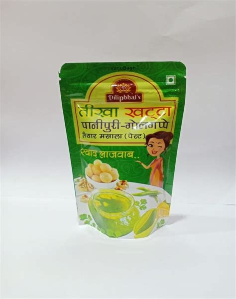 Dillipbhai S Panipuri Masala Tikkha Khatta Packaging Size 80g