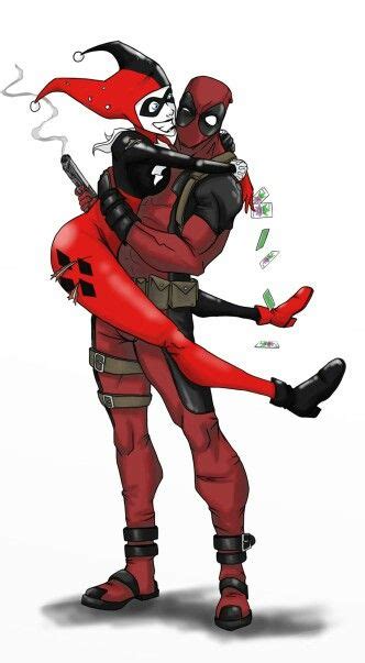 Pin On Harley And Deadpool