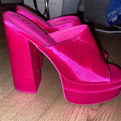 Forever Shoes Hot Pink Barbie Heels Poshmark