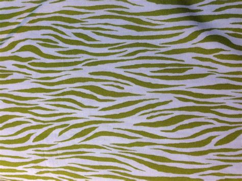 Green Zebra Print cotton fabric by the yard by OmasFabricAndGifts ...