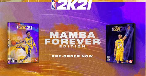 Kobe Bryant Graces Two Covers For Nba 2k21 Mamba Forever Edition