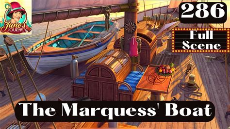 JUNE S JOURNEY 286 THE MARQUESS BOAT Hidden Object Game Full