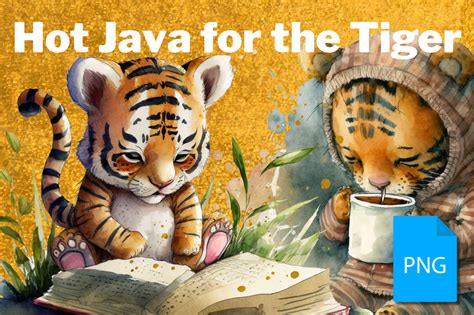 Hot Java for the Tiger Graphic by stanosh · Creative Fabrica