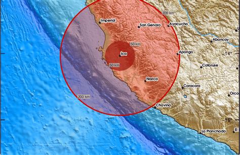 Potres Od Richtera Pogodio Je Blizu Obale Sredi Njeg Perua Sata