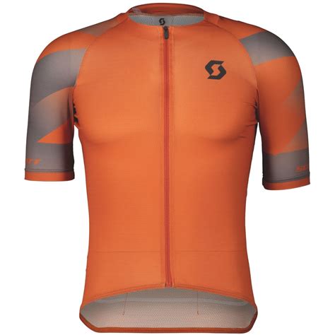 SCOTT Maillot De Manga Corta Hombre RC Premium Climber Braze Orange